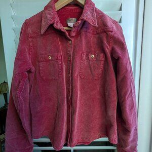 Corduroy woman's shirt Territory Ahead